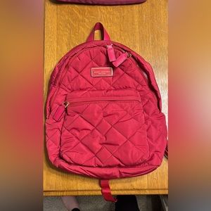 Marc Jacobs quilted nylon backpack